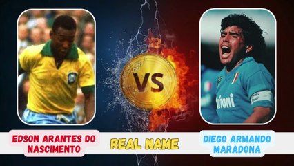 The Ultimate Matchup Pelé vs. Diego Maradona