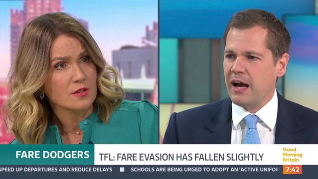 Susanna Reid clashes with Robert Jenrick over fare dodgers video: ‘It’s not about you’