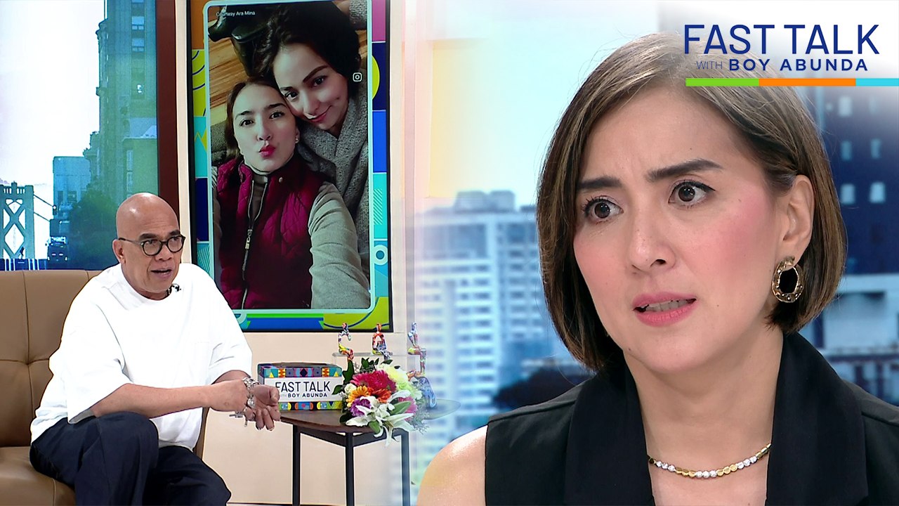 Fast Talk with Boy Abunda: Ara Mina as the sister of Cristine Reyes (Episode 608)