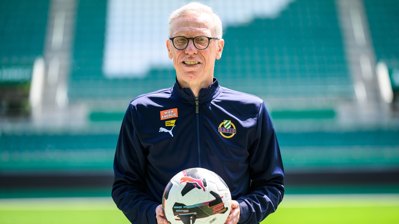 Fußball: Peter Stöger ist neuer Rapid-Trainer bis Sommer 2027