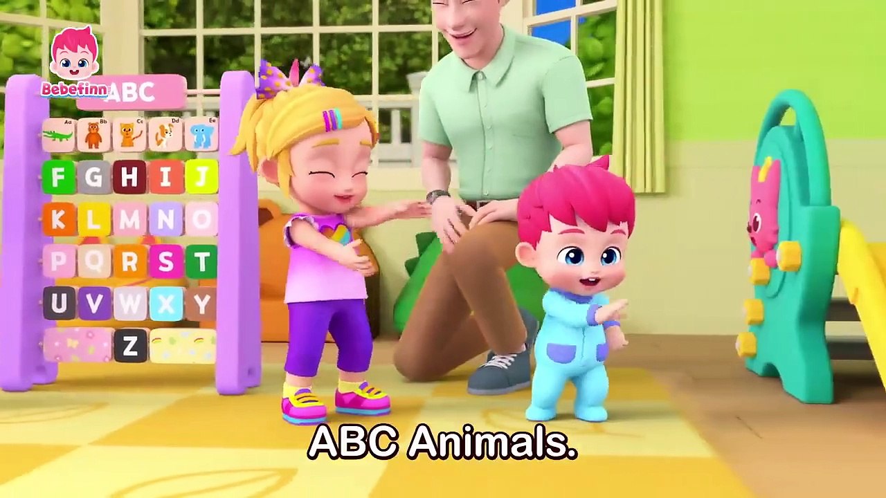 ABC AnimalsㅣAlphabet Songs for KidsㅣBebefinn Nursery Rhymes
