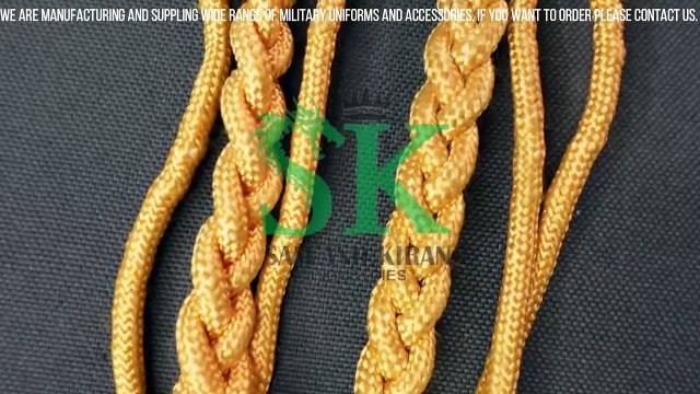 Aiguillette Gold Wholesale, Custom Aiguillette Supplier, army aiguillette Suppliers and Manufacturer