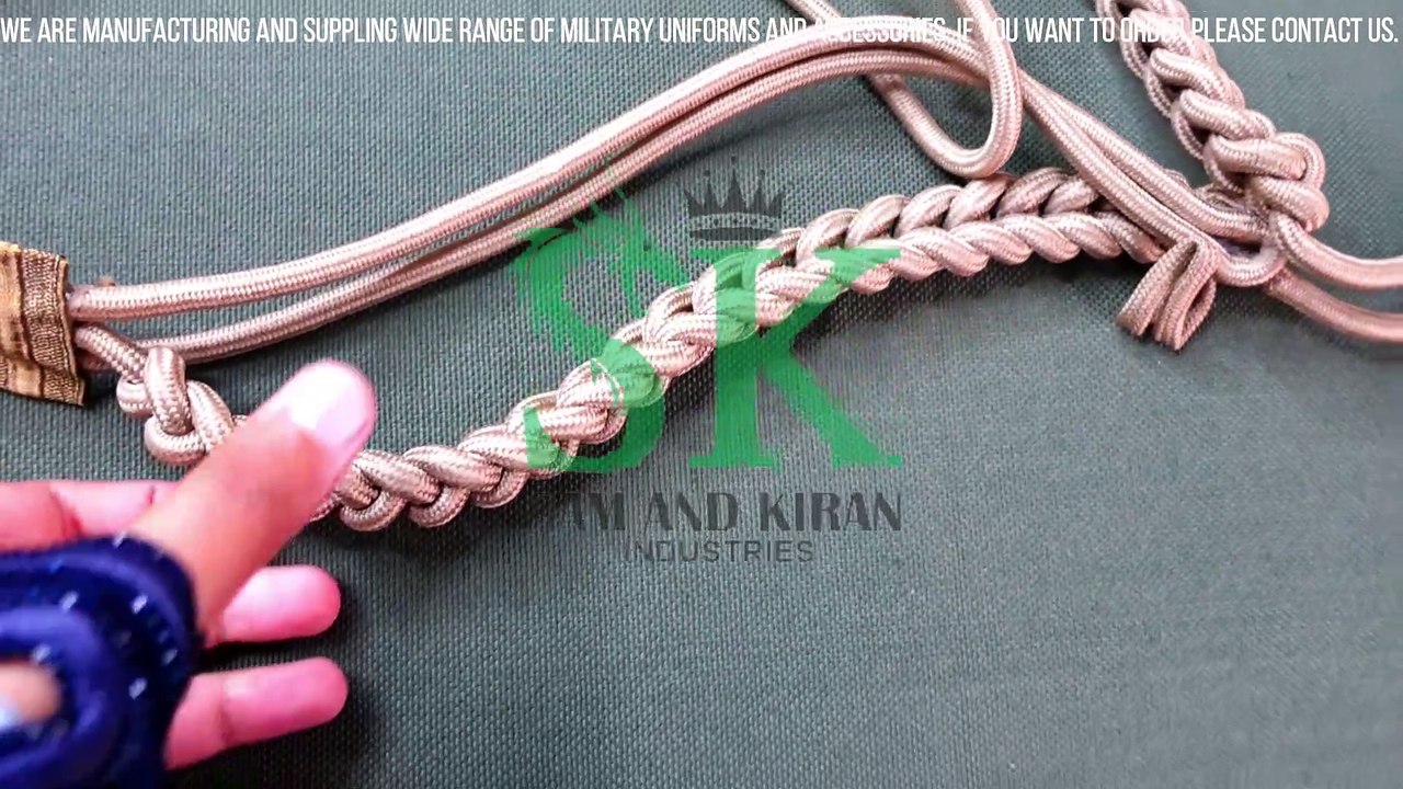 Unique Style Custom Made Aiguillette,  High Manufacture Aiguillette Shoulder, aiguillettes Suppliers