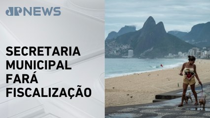 Novas regras nas praias do RJ já estão em vigor