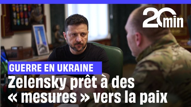 Guerre en Ukraine : Zelensky se dit prêt à des « mesures » vers la paix avant les pourparlers en Turquie