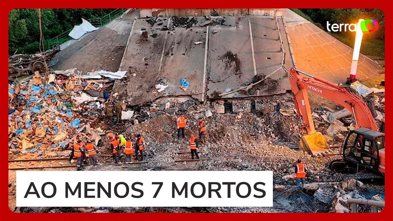 Duas pontes explodem em regiões diferentes da Rússia e deixam mortos