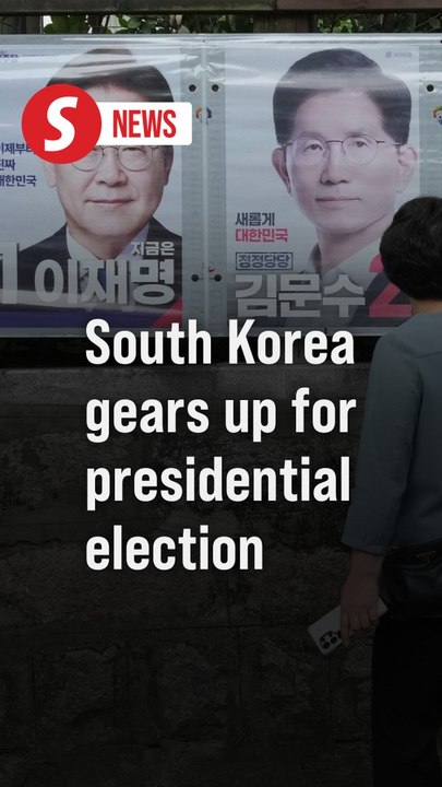 Preparations underway as South Korea gears up for presidential election