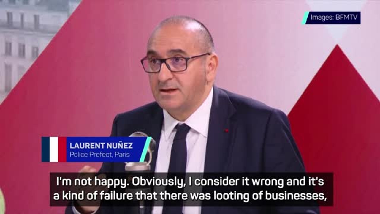 Paris police admit failure to control looting after PSG's Champions League final win
