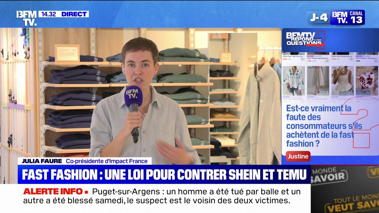 Est-ce vraiment la faute des consommateurs s'ils achètent de la fast fashion?  BFMTV répond à vos questions