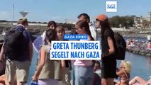 Greta Thunberg will mit Segelschiff Hilfsgüter nach Gaza bringen