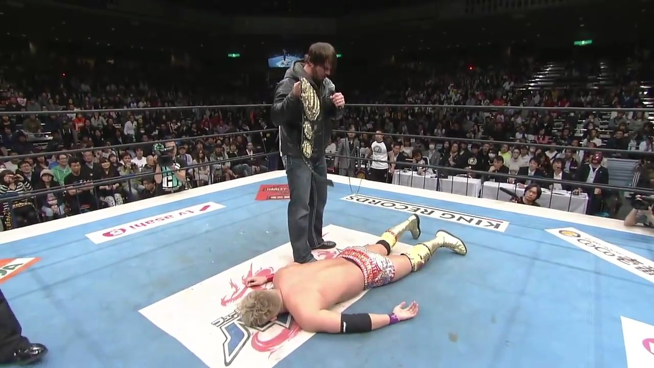 Kazuchika Okada & YOSHI-HASHi vs. Tama Tonga & Bad Luck Fale: NJPW Invasion Attack (4/6/2014)