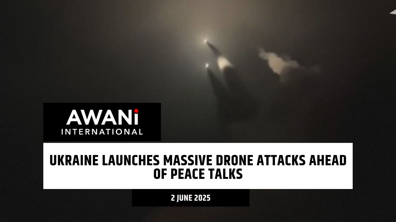 Ukraine launches massive drone attacks ahead of peace talks