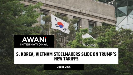 S. Korea, Vietnam steelmakers slide on Trump's new tariffs