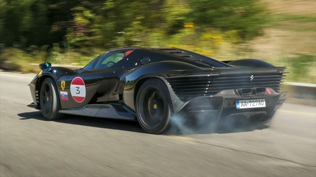 Ferrari Cavalcade 2025 Day 1 - Close Call, SP3 Drift, LaFerrari Aperta, SP2, Comp Aperta, SF90 XX