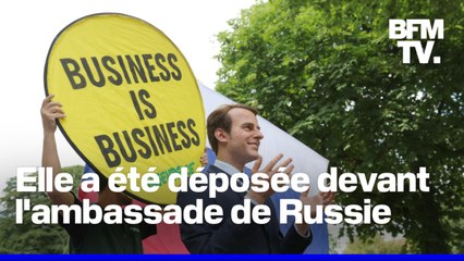 La statue en cire d'Emmanuel Macron volée au musée Grévin par des militants présumés de Greenpeace