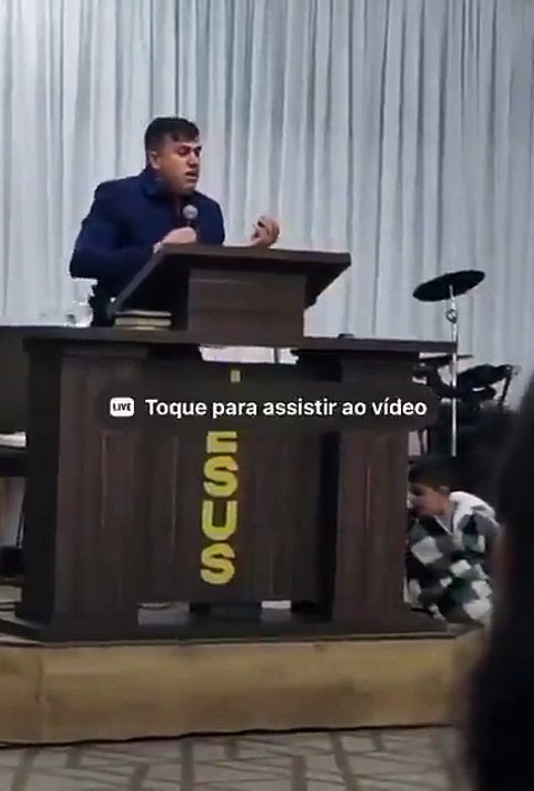 Pastor morre durante pregação em igreja no RS; culto era transmitido ao vivo