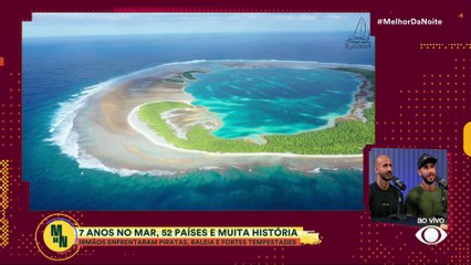 Pod da Noite: Irmãos velejadores encaram tempestades e dominam a previsão do tempo no mar