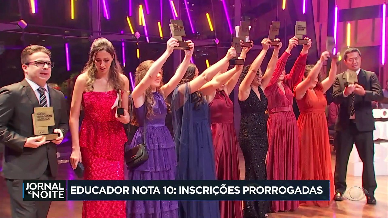 Inscrições para o Prêmio Educador Nota 10 são prorrogadas até 22 de junho