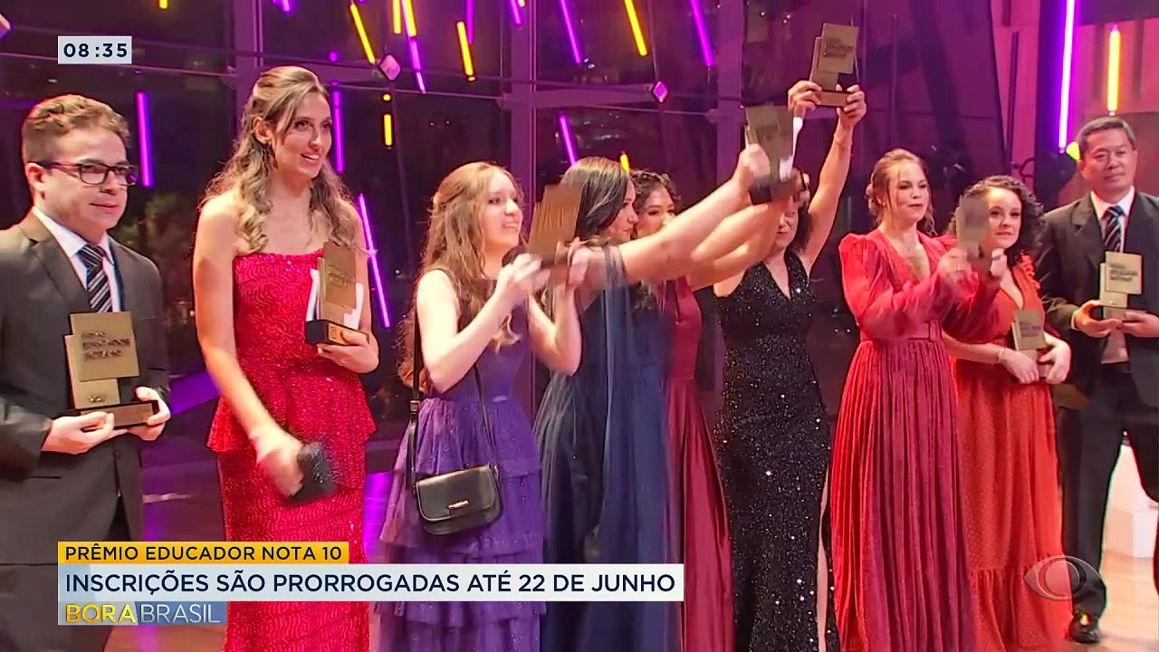 Prêmio Educador Nota 10: inscrições são prorrogadas até 22 de junho
