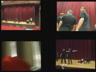 Echauffement Fest. Intergalactique d'impro de montpellier