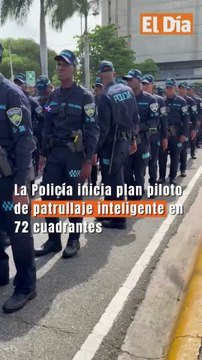 La Policía inicia plan piloto de patrullaje inteligente en 72 cuadrantes