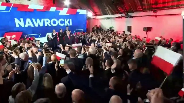 El conservador Nawrocki gana las elecciones presidenciales polacas con todos votos escrutados