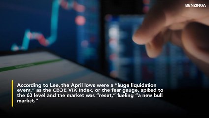 Tom Lee Bets On 'A New Bull Market,' As Trump's Tariff Retreat Fuels 'TACO' Trade Amid 'Run It Hot' Optimism