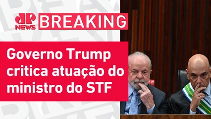 Lula critica EUA por ameaçar impor sanções a Alexandre de Moraes | BREAKING NEWS