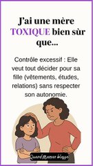 Mémoire corporelle et enfance avec une mère toxique