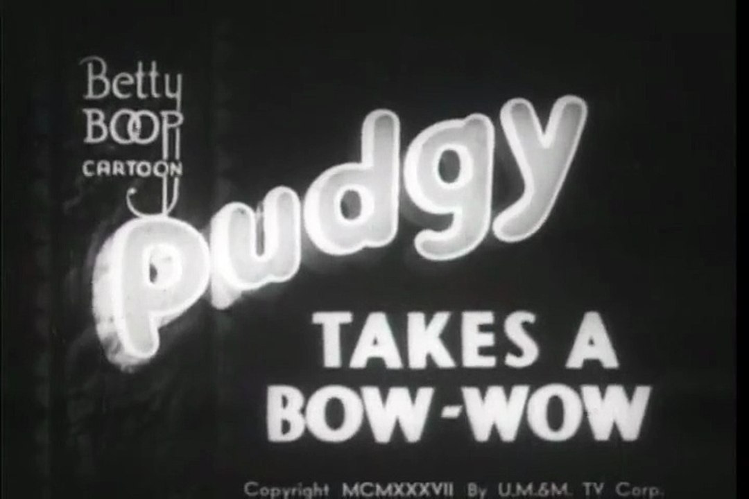 Betty Boop: Pudgy Takes a Bow-Wow (1937) | Classic Cartoon Short | Full Animation