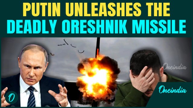 Russia prepares to STRIKE Ukraine with NUCLEAR-capable RS-26 Oreshnik Missiles