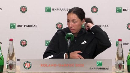 Roland-Garros 2025 - Jessica Pegula : "Le public était à la fois acquis à la cause de Loïs Boisson mais aussi respectueux"