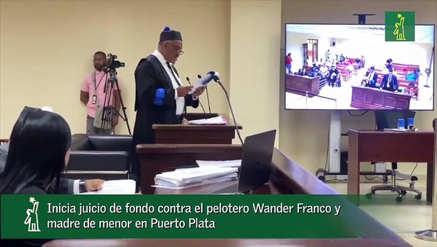 Inicia juicio de fondo contra el pelotero Wander Franco y madre de menor en Puerto Plata