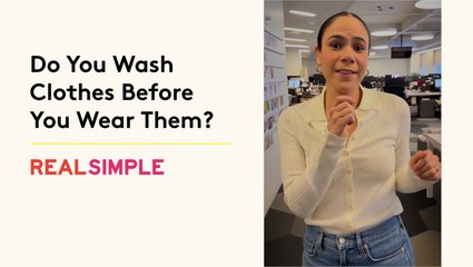 Should You Wash New Clothes Before Wearing Them?