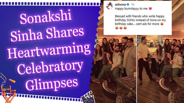 Zaheer Iqbal sits on Sonakshi Sinha’s lap as he plants a sweet birthday kiss on her cheek