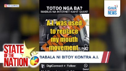 Babala ni Bitoy kontra A.I.; "Best woman"; Dream wedding ni Julie Anne | SONA