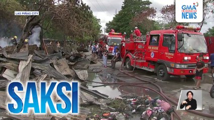 300 pamilya, nasunugan sa Las Piñas; sunog, umabot hanggang sa Parañaque | Saksi