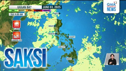 Simula ng tag-ulan, opisyal nang idineklara ng PAGASA | Saksi