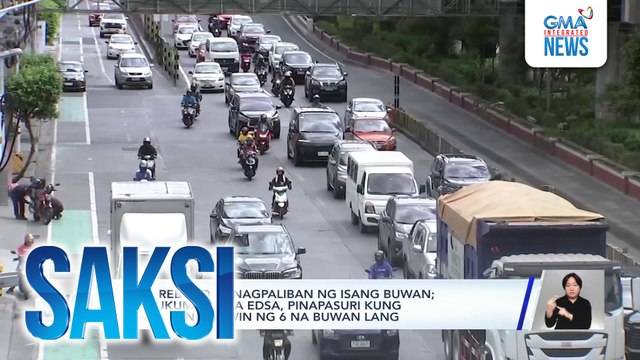 EDSA rebuild, ipinagpaliban ng isang buwan; pagkukumpuni sa EDSA, pinapasuri kung kakayaning gawin ng 6 na buwan lang | Saksi