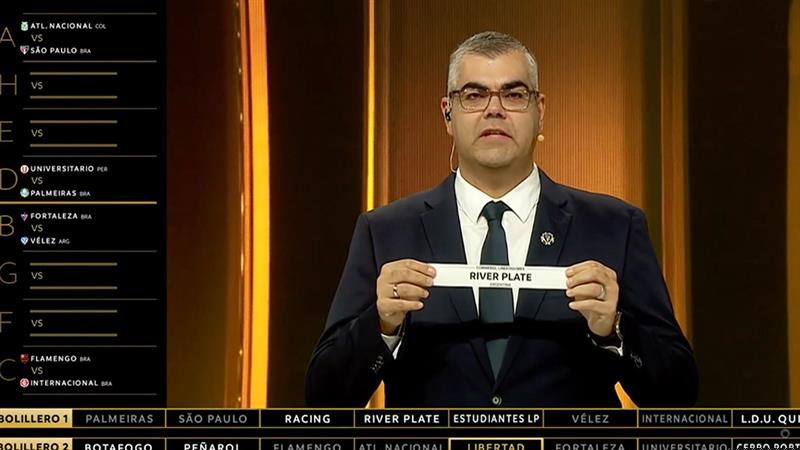 HL Sorteo Libertadores 8vos de final