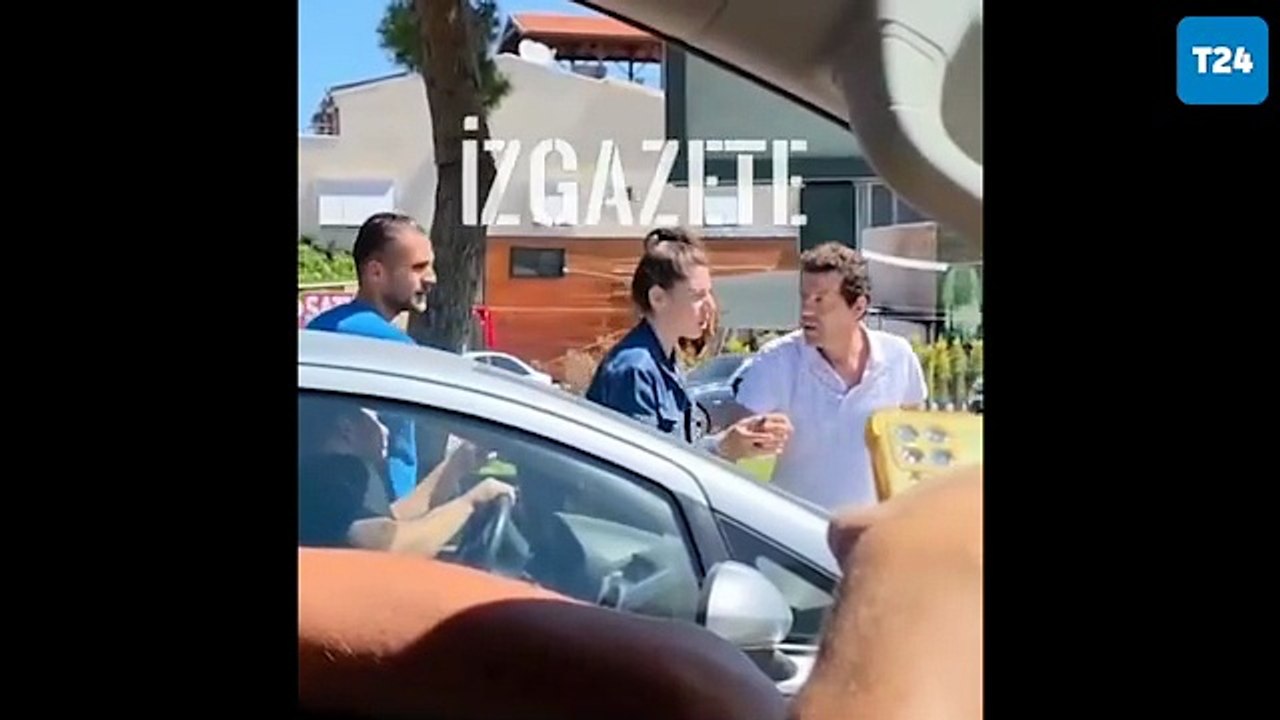Ünlü oyuncu İlker Aksum trafikte sürücüyle kavga etti