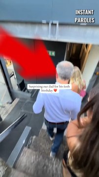 Ce père ne s’attendait pas à une telle surprise pour ses 60 ans