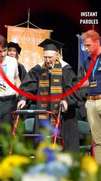 Cet homme âgé de 103 ans obtient son tout premier diplôme universitaire