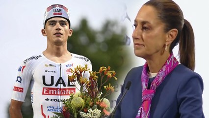 Claudia Sheinbaum felicita a Isaac del Toro tras su gran resultado en el Giro de Italia: ''un joven muy echado para adelante''