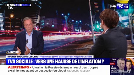 "C'est une bonne philosophie mais ce n'est plus audible", déclare Michel-Édouard Leclerc à propos de la demande d'efforts aux Français de François Bayrou