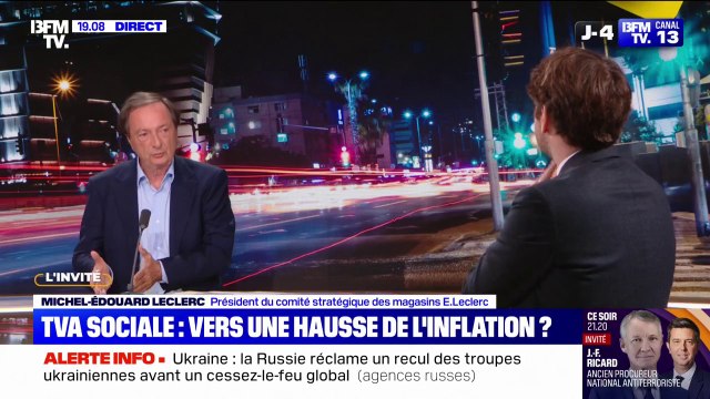 C'est une bonne philosophie mais ce n'est plus audible , déclare Michel-Édouard Leclerc à propos de la demande d'efforts aux Français de François Bayrou
