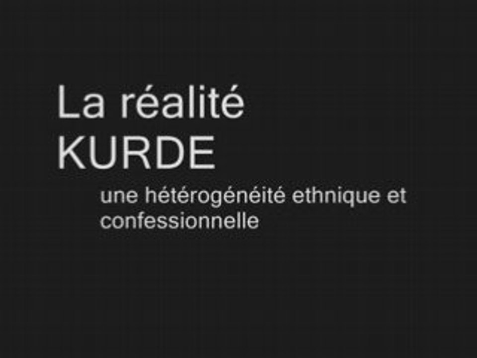 Le probleme Kurde !