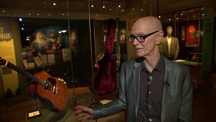 Kurt Cobain guitar goes on display at Royal College of Music