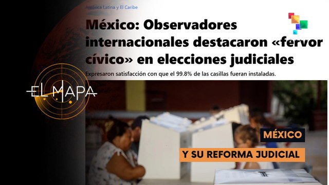 Escala 02-06-25: México: Observadores Internacionales Destacaron «Fervor Cívico» en Elecciones Judiciales