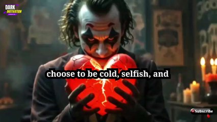 Your Goodness Will Haunt Them Forever | Dark Motivational joker Speech About Kindness, Pain & Power.